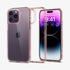 ACS04816 - iPhone 14 Pro Max Case Ultra Hybrid in crystal clear showing the back